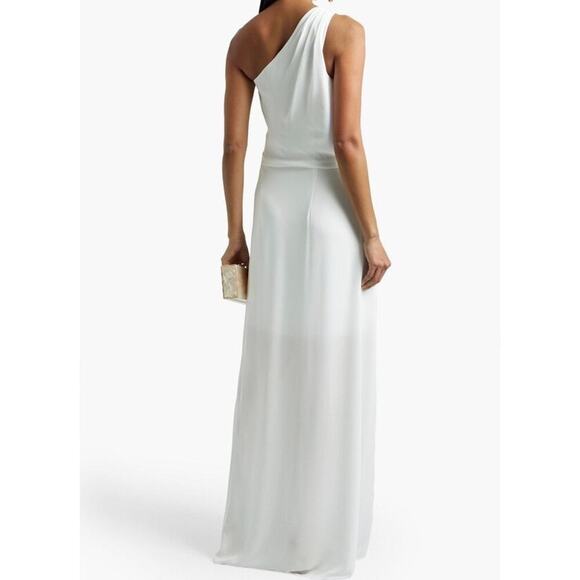 Halston | One Shoulder Drape Gown - Picture 2 of 7